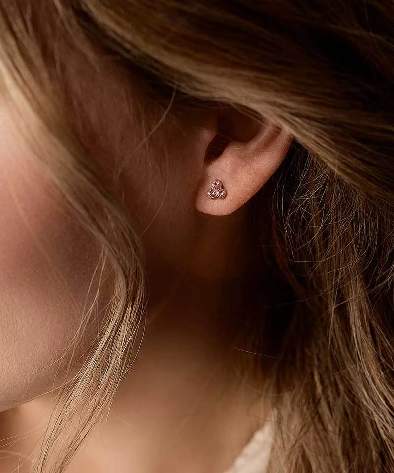 Blomdahl Clover Ohrringe 6 mm – Gold – Bild 9