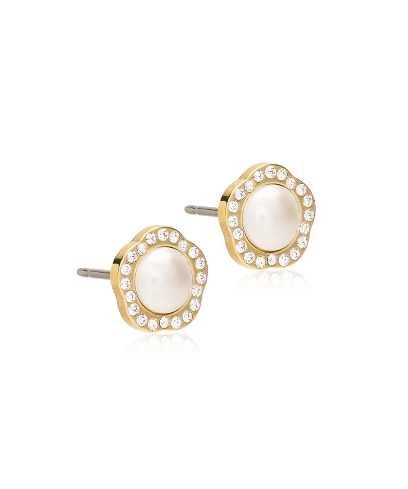 Blomdahl Brilliance Fancy Pearl Ohrringe 8 mm